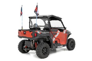 Polaris General XP 1000 Deluxe Ride Command Edition Windshield - Rough Country - Vented, Scratch Resistant - 2022